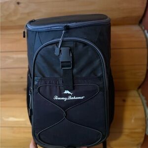 Tommy Bahama Black Cooler Backpack